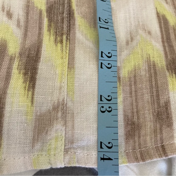 J M Collection Petite Linen Blouse Size 6P - Picture 12 of 12